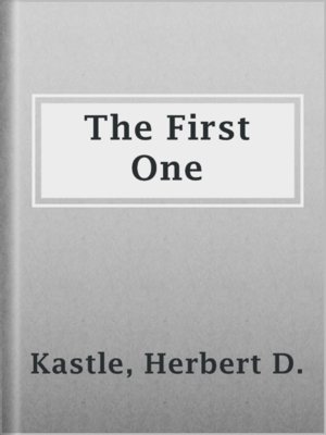 cover image of The First One